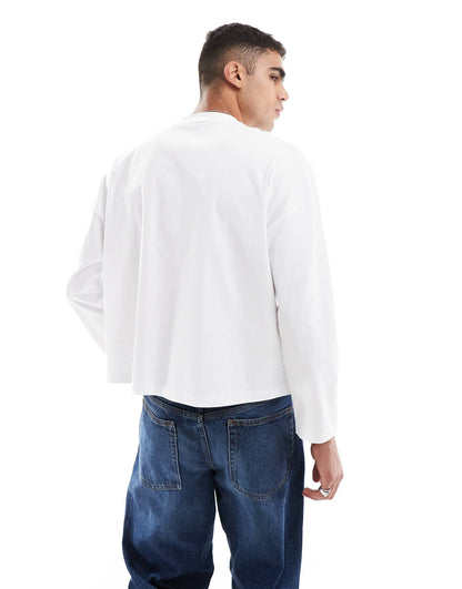 Heavyweight Oversized Boxy Long Sleeve T-Shirt