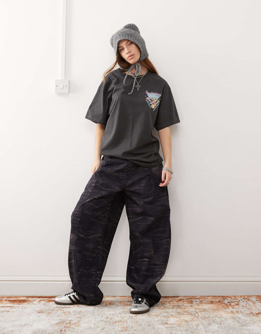 Barrel Leg Trouser