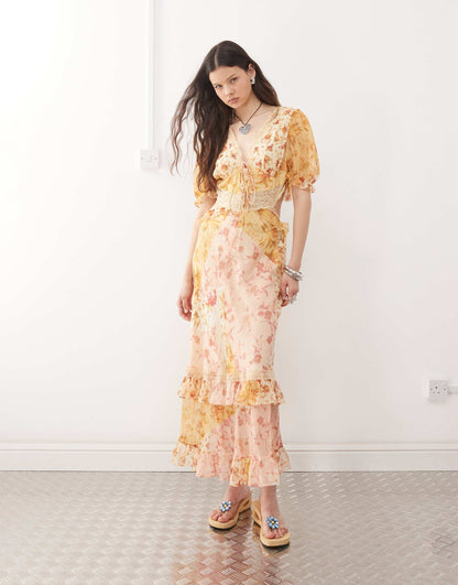 Maxi Dress With Cutout Detail