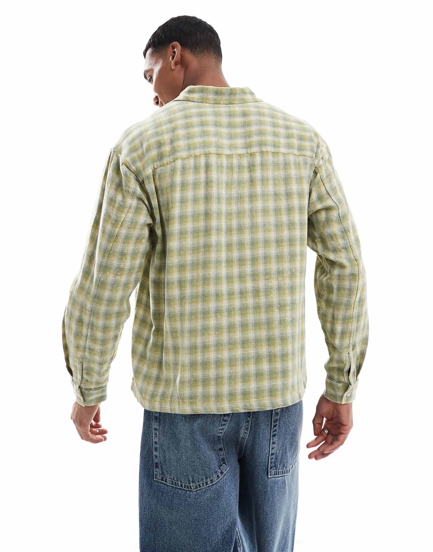 Washed Checked Shirt