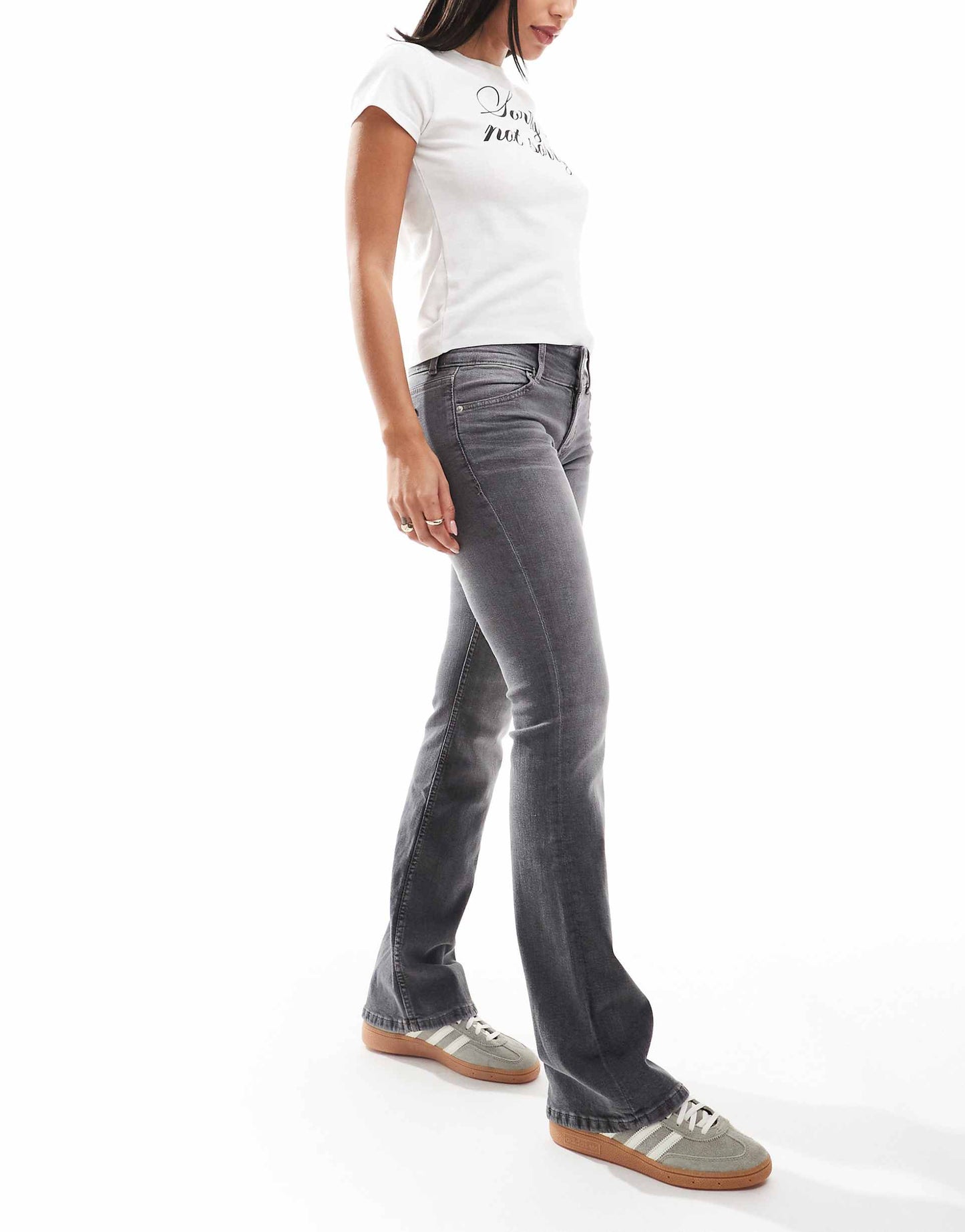 Low Rise Bootcut Jeans