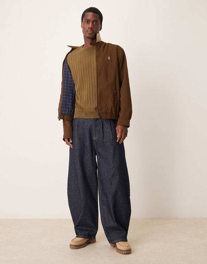 Relaxed Boxy Fit Ribbed Knitted Tshirt