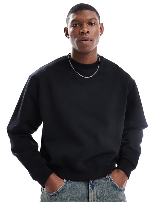 Oversized Boxy Dropped Shoulder Sweatshirt 400Gsm
