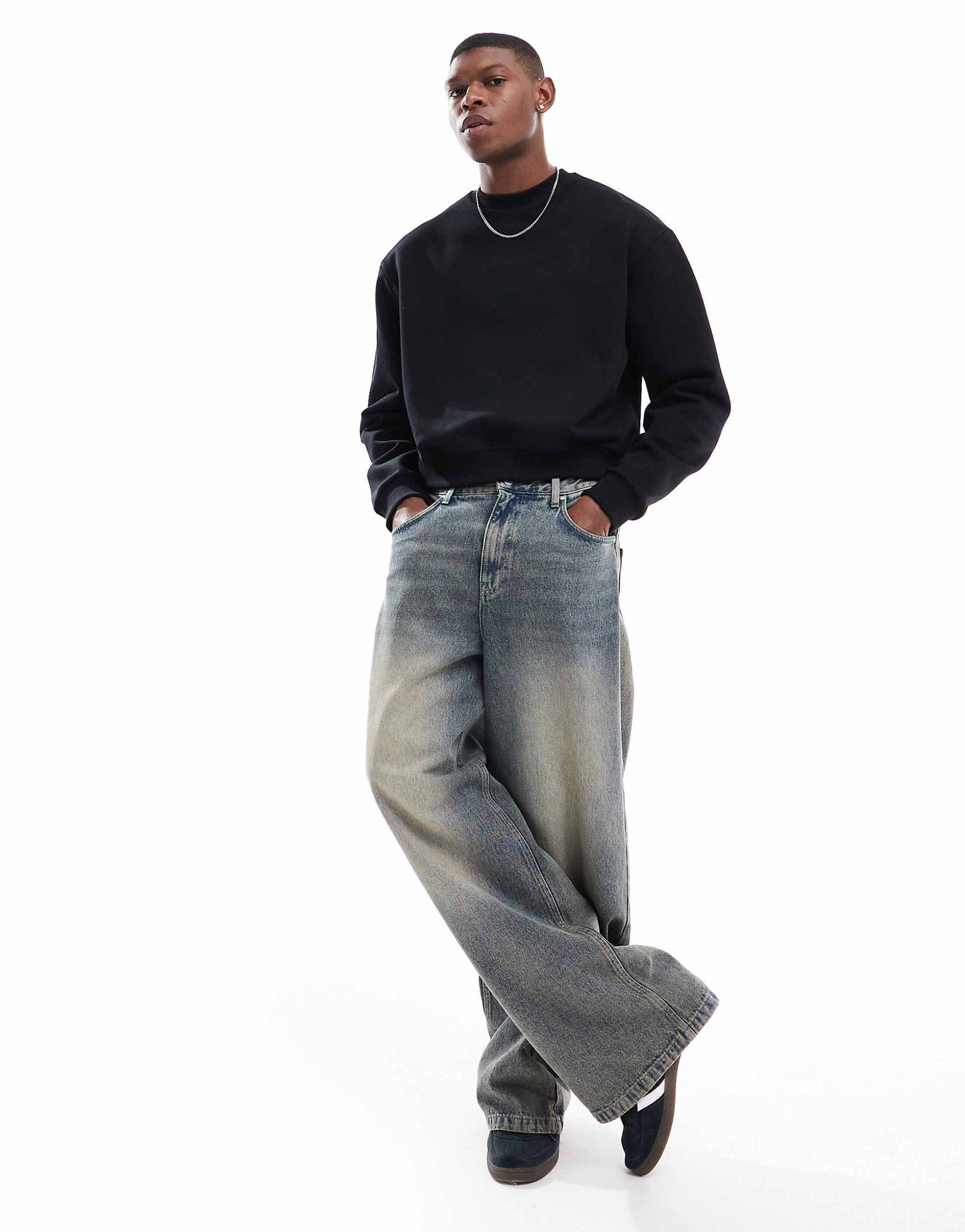 Oversized Boxy Dropped Shoulder Sweatshirt 400Gsm