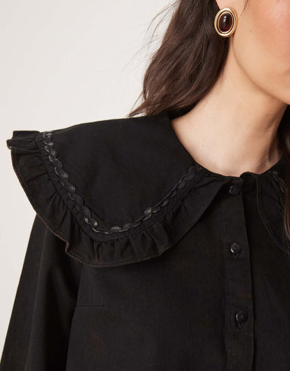 Frill Collar Shirt