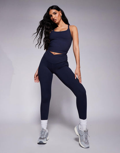 Soft Touch Yoga Gym Legging With Wrap Waist