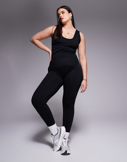 Curve Smooth Seamless High Waist Gym Legging