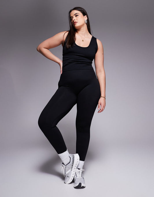 Curve Smooth Seamless High Waist Gym Legging