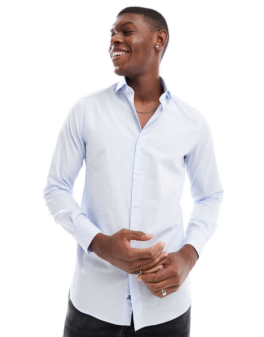 Villa Class Shirt In Skyblue
