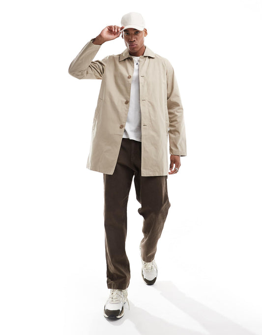 Skog Trench In Taupe