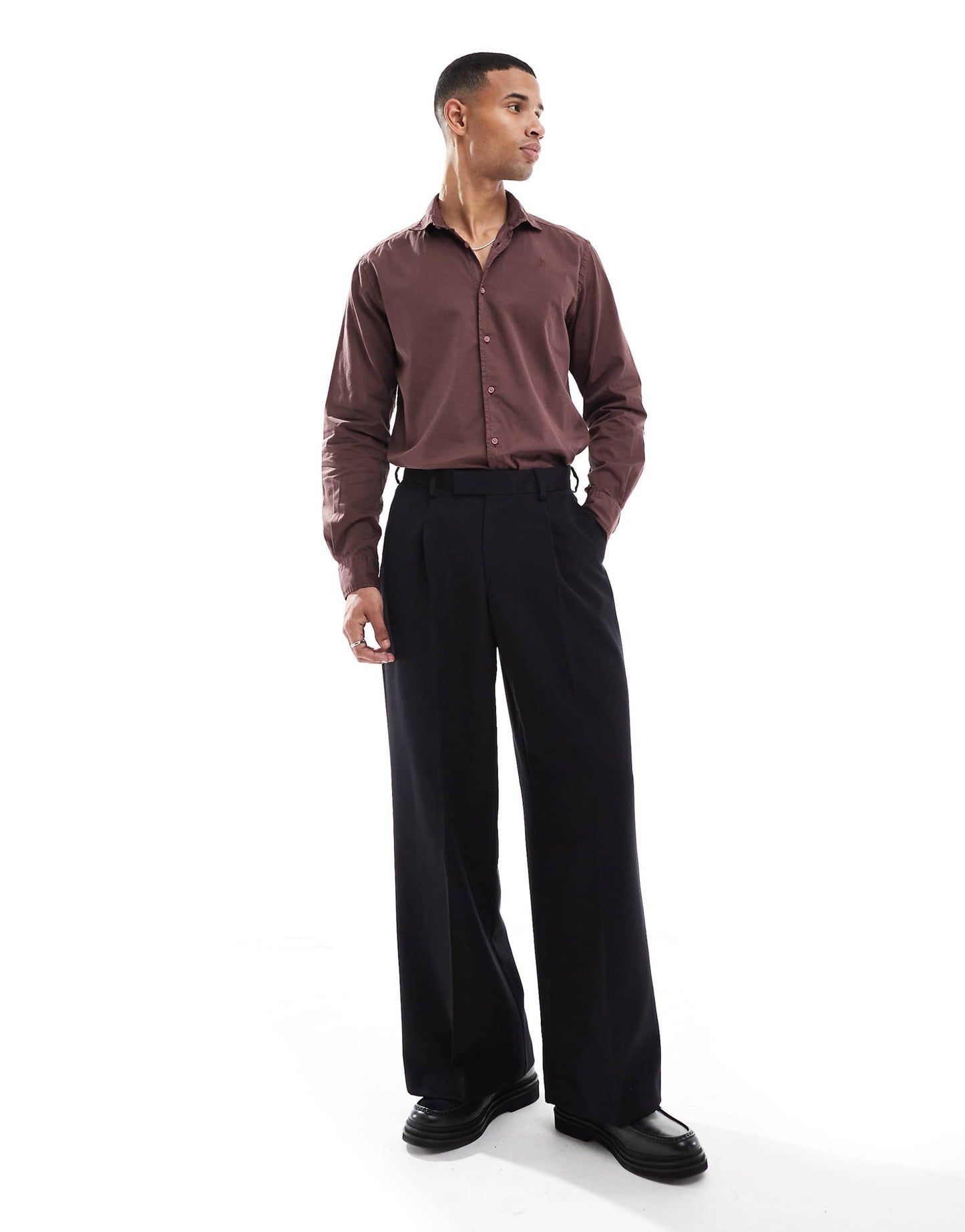 Atle Shirt In Burgundy
