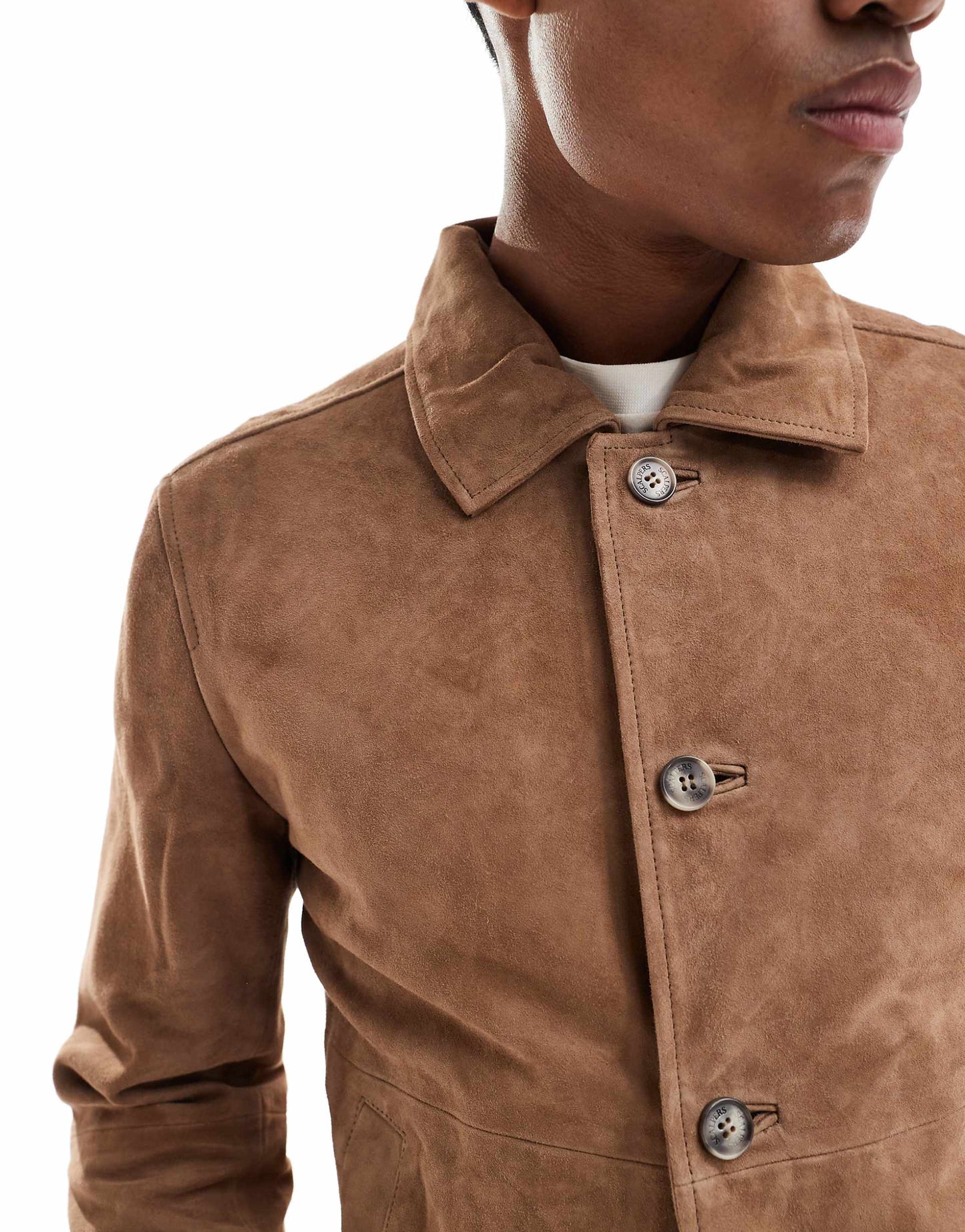 Jokul Suede Jacket In Taupe