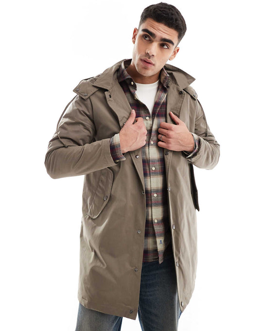 New Geller Parka In Brown