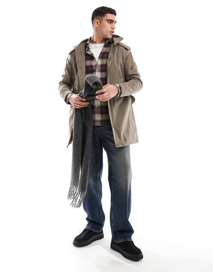 New Geller Parka In Brown