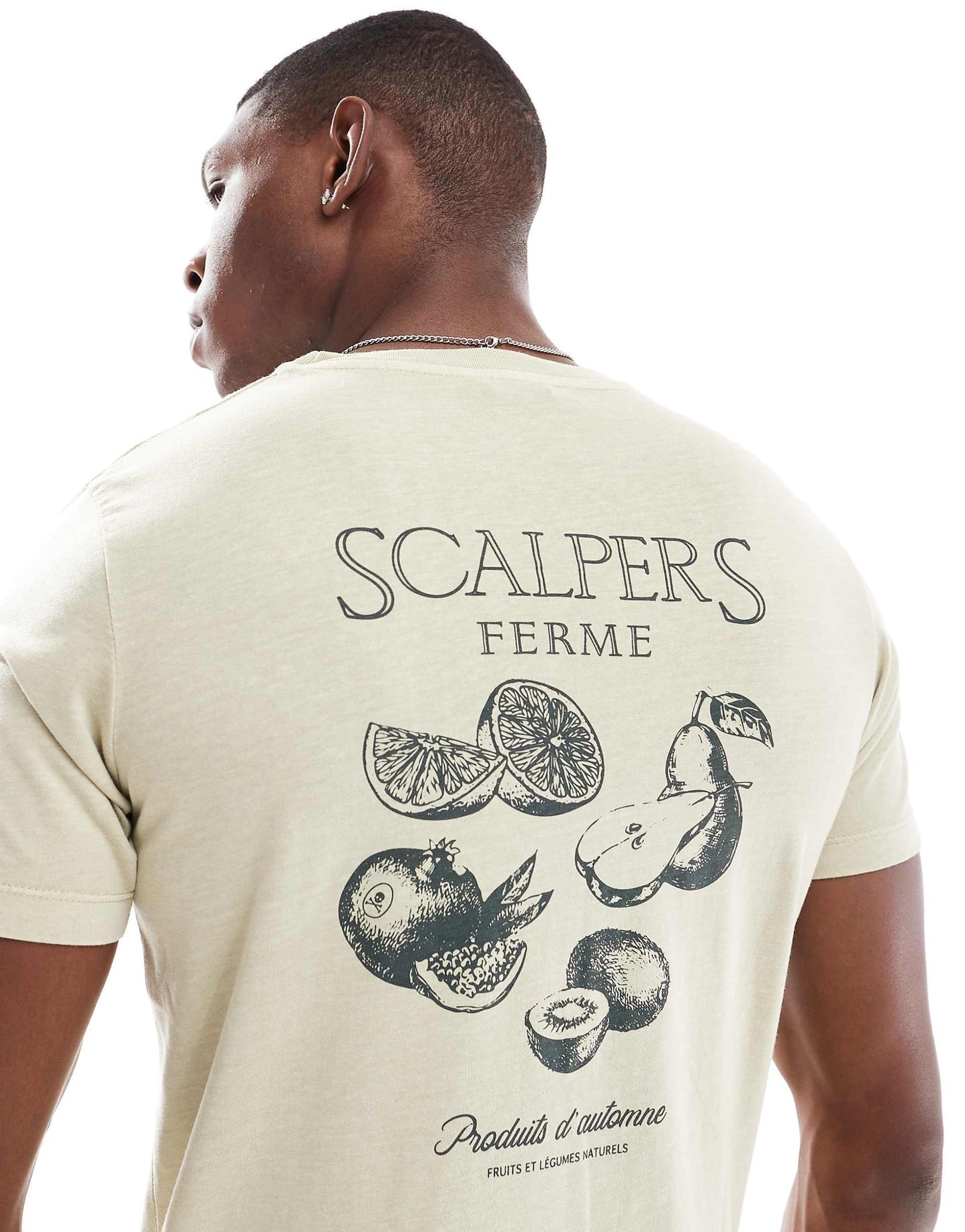 Ferme Tee In Light Khaki