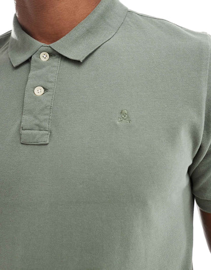 Basic Polo In Khaki
