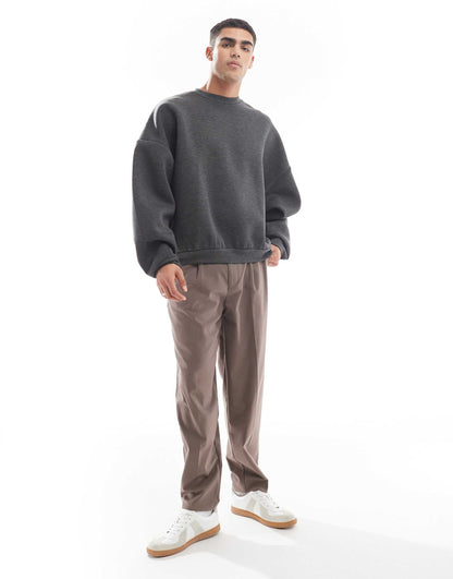 Heavyweight Extreme Oversized Scuba Sweatshirt