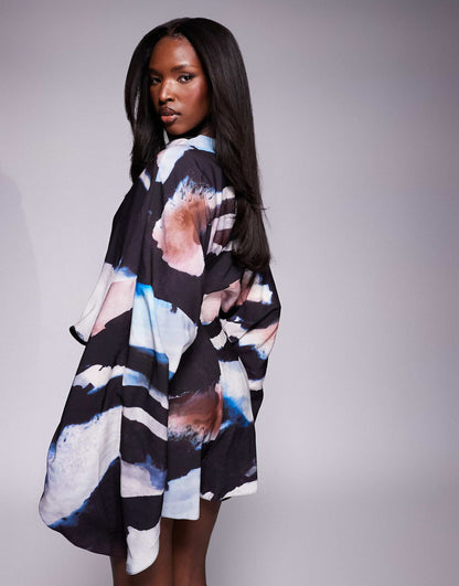 Batwing Overlay Playsuit