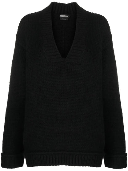 V-Neck Pullover Jumper