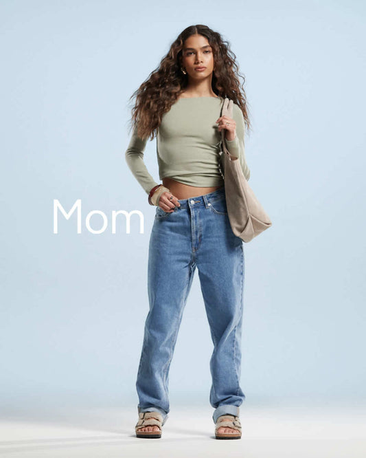 High Rise Relaxed Mom Jeans