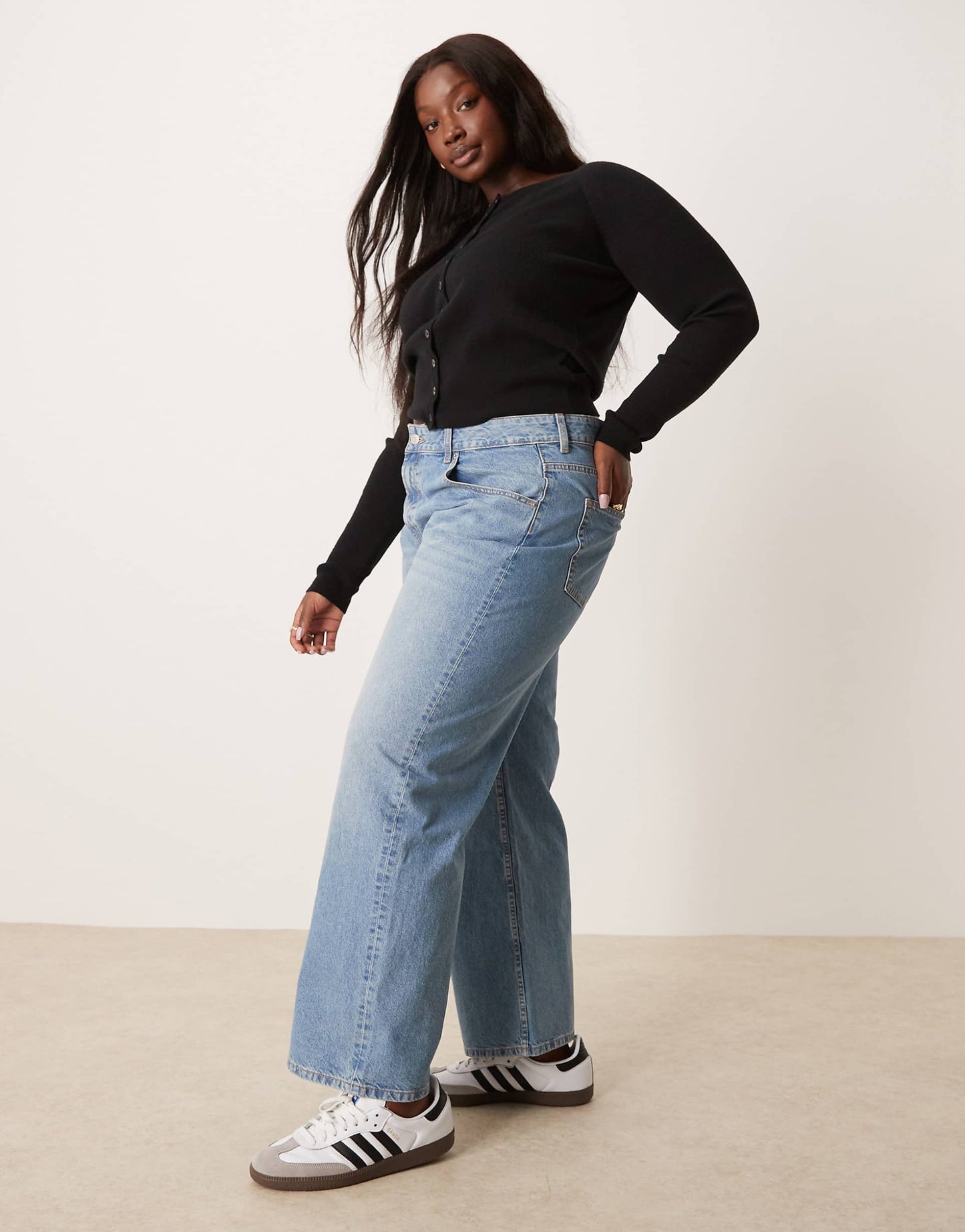 Curve Baggy Wide Leg Jean