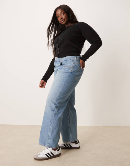 Curve Baggy Wide Leg Jean