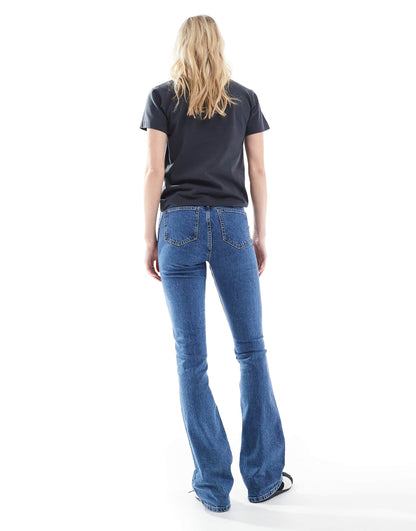 Tall Mid Rise Flare Jeans