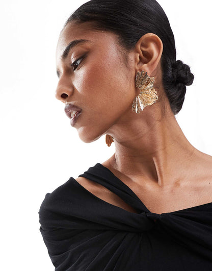 Jery Knot Asy Dress In Black