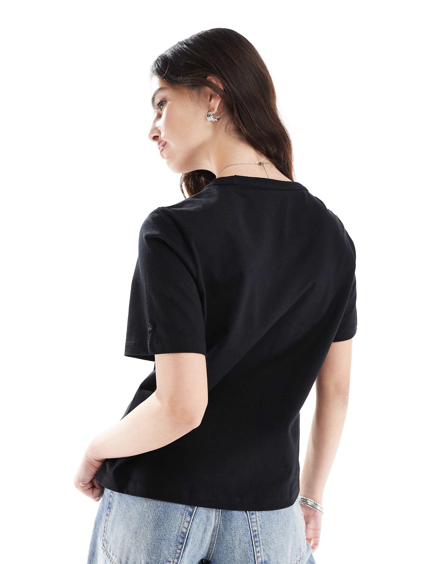 Mini Knot Tee In Black