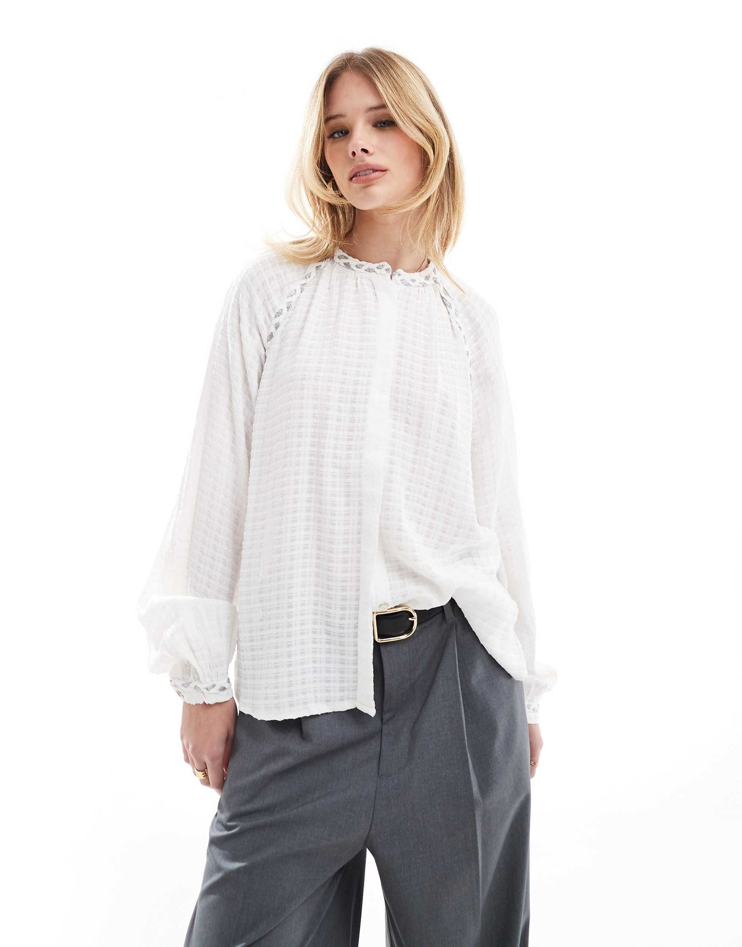 New Braid Shirt In White