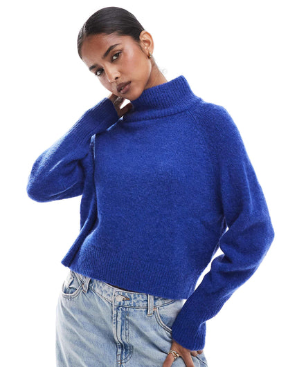 Fluor Jumper In Blue