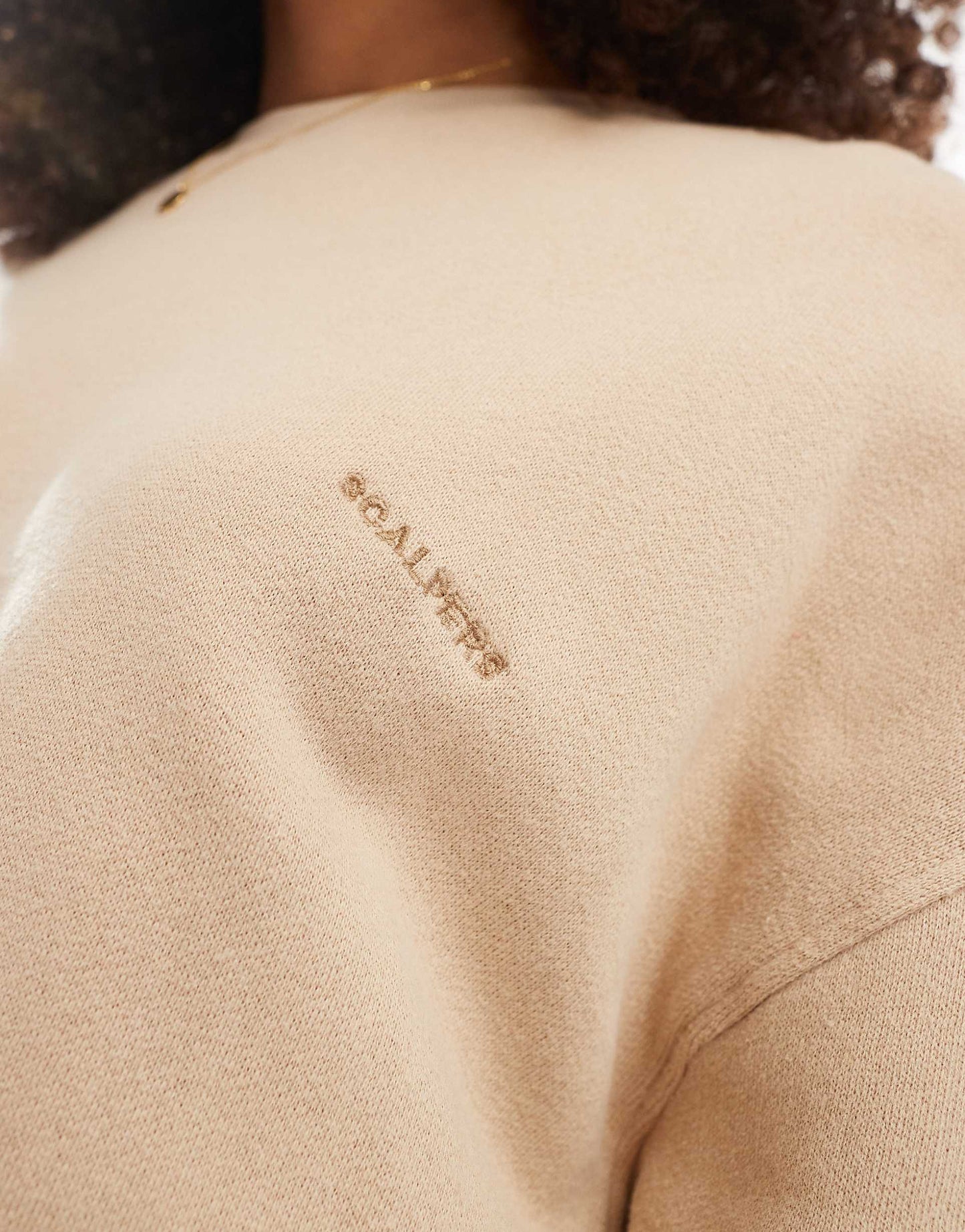 Basic Band Sweater In Camel