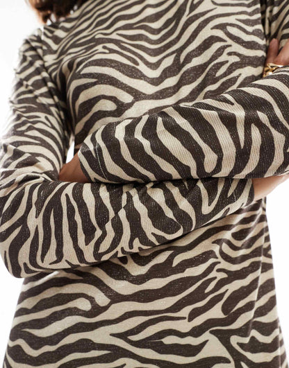 Animal Dress In Animal Print