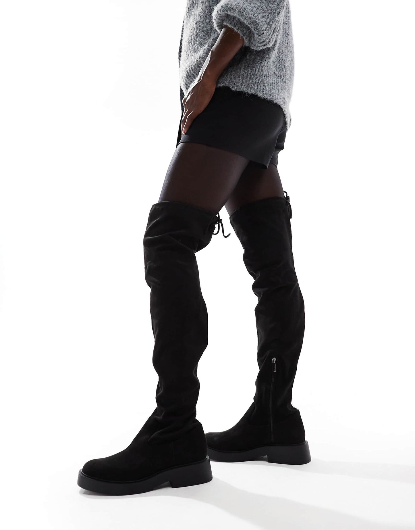 Over The Knee Stretch Boots