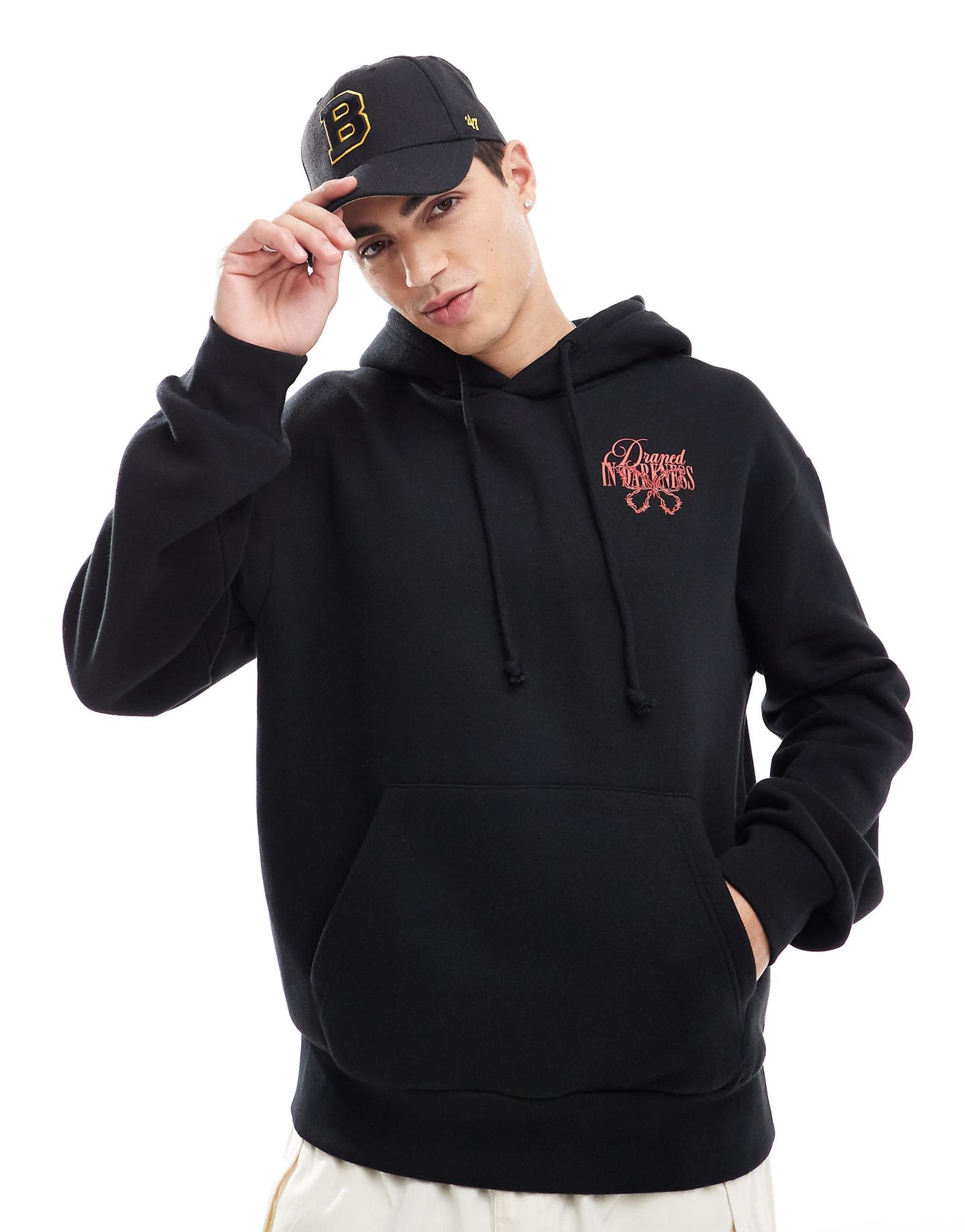 Darkness Back Printed Hoodie