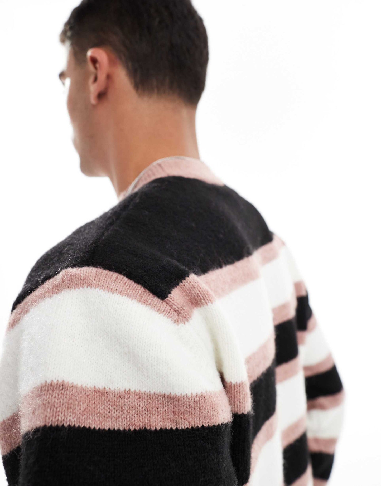 Coloured Stripe Knitted Jumper