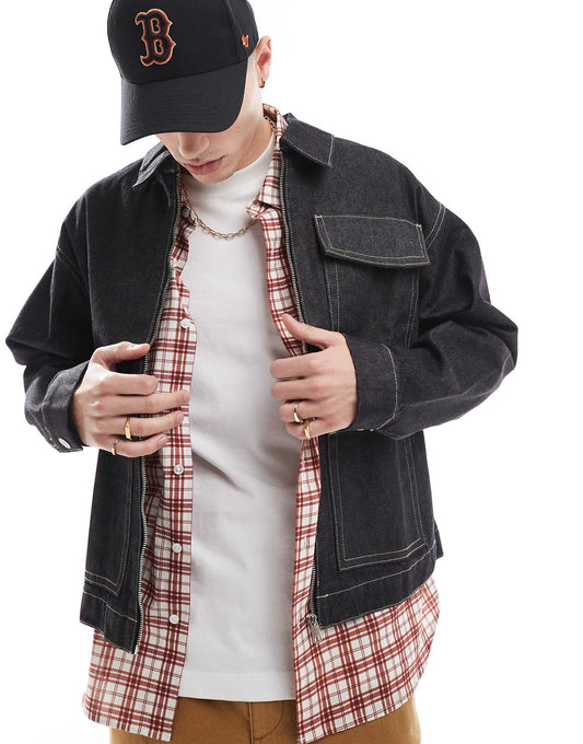 Double Pocket Co-Ord Denim Jacket