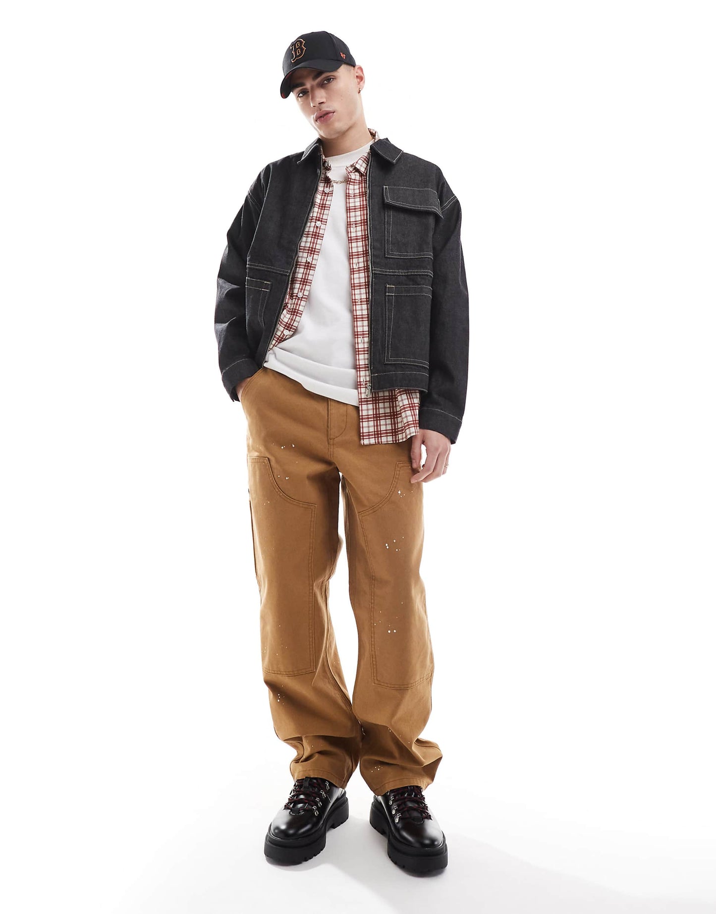 Double Pocket Co-Ord Denim Jacket