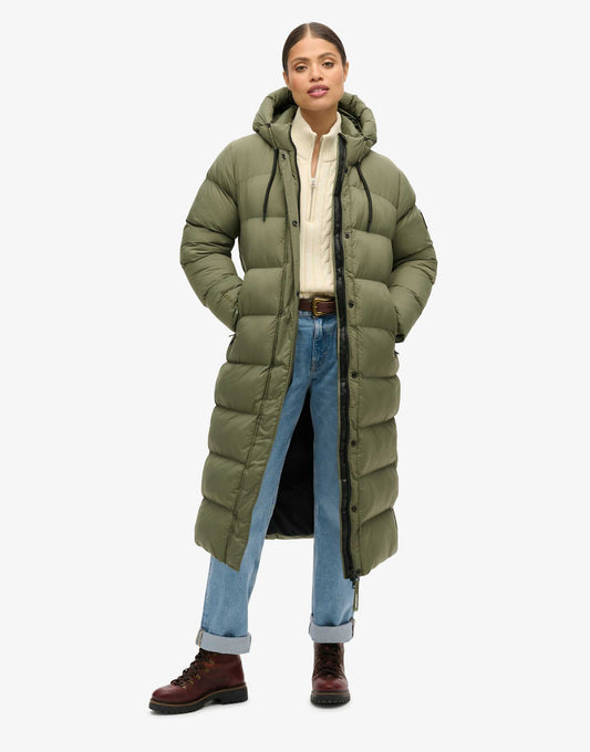 Ripstop Longline Puffer Jacket