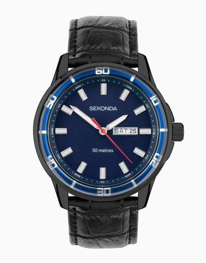 Midnight Mens 44Mm Analogue Watch