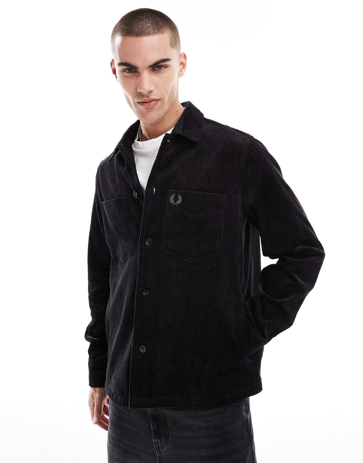 Long Sleeve Heavyweight Cord Overshirt