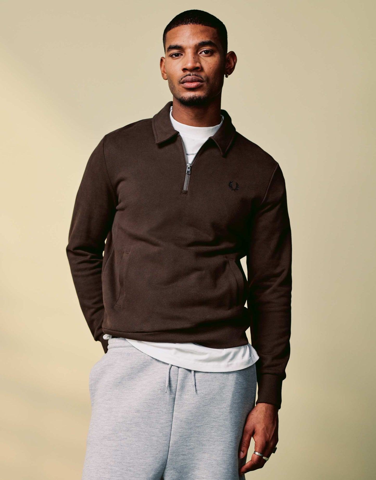 Half Zip Sweatshirt