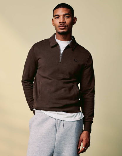 Half Zip Sweatshirt