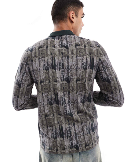 Long Sleeve Polo Shirt