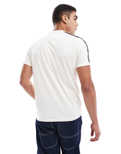 Contrast Tape Ringer T-Shirt