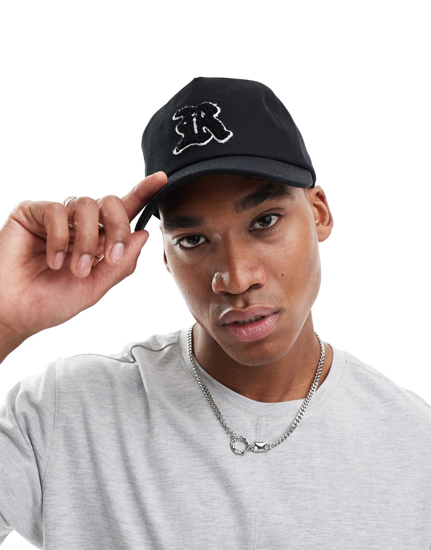 Embroidered Letterman Cap