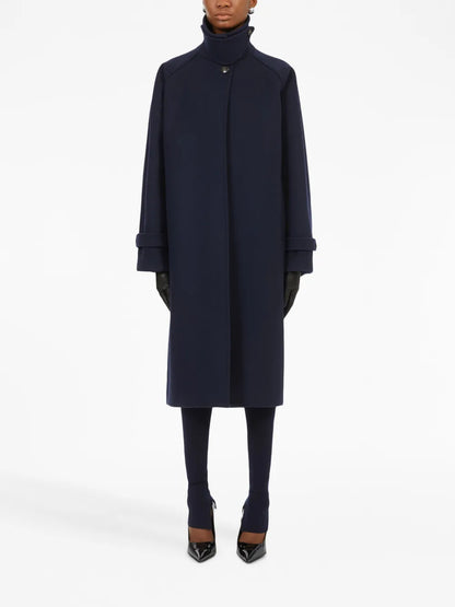 Single-Breast Wool Coat