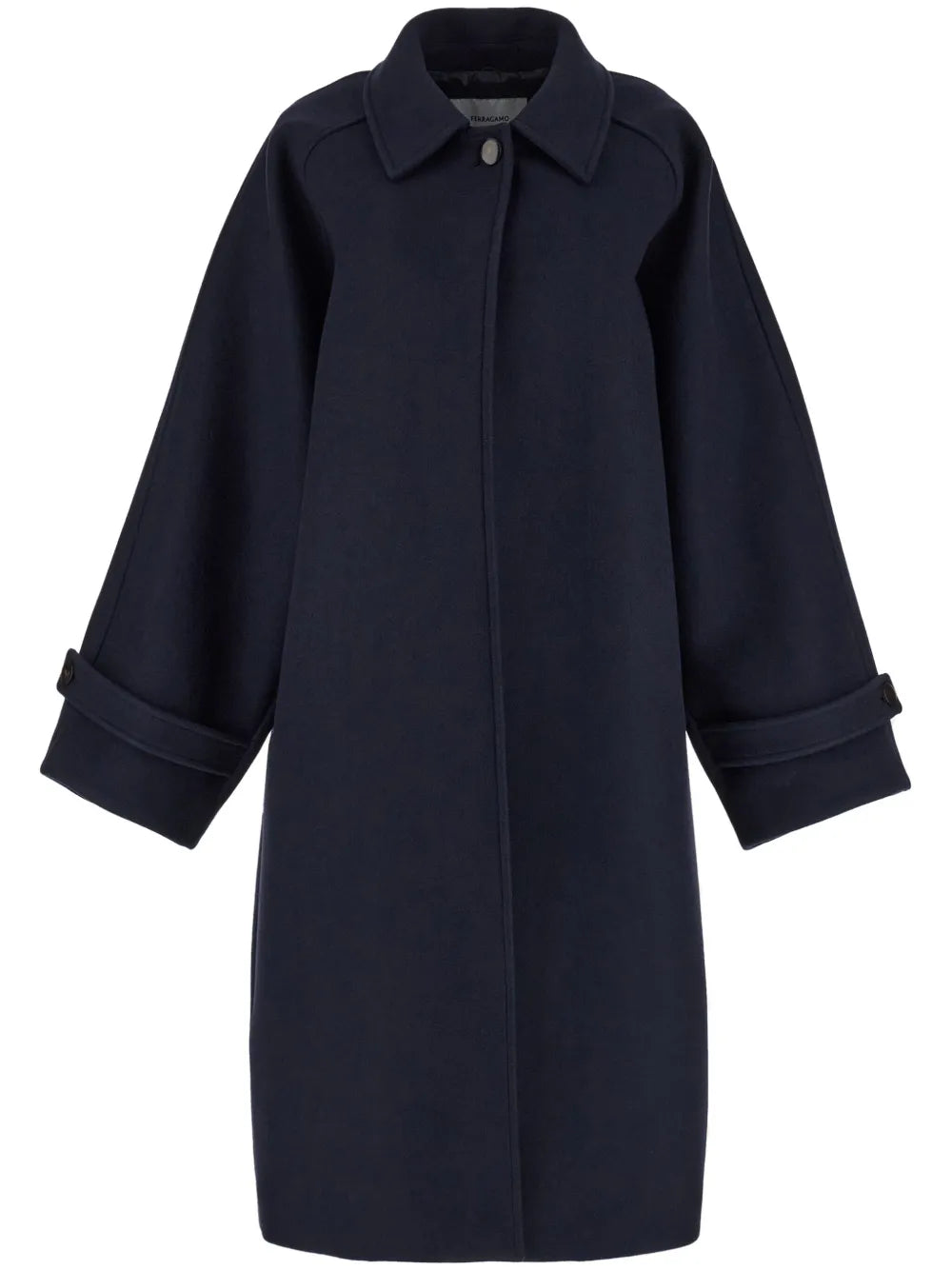 Single-Breast Wool Coat