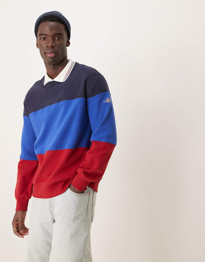 Colour Block Logo Sweatshirt