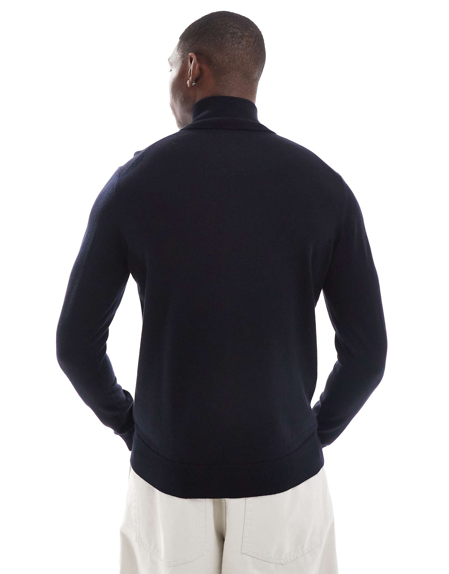Knitted Half Zip Jumper